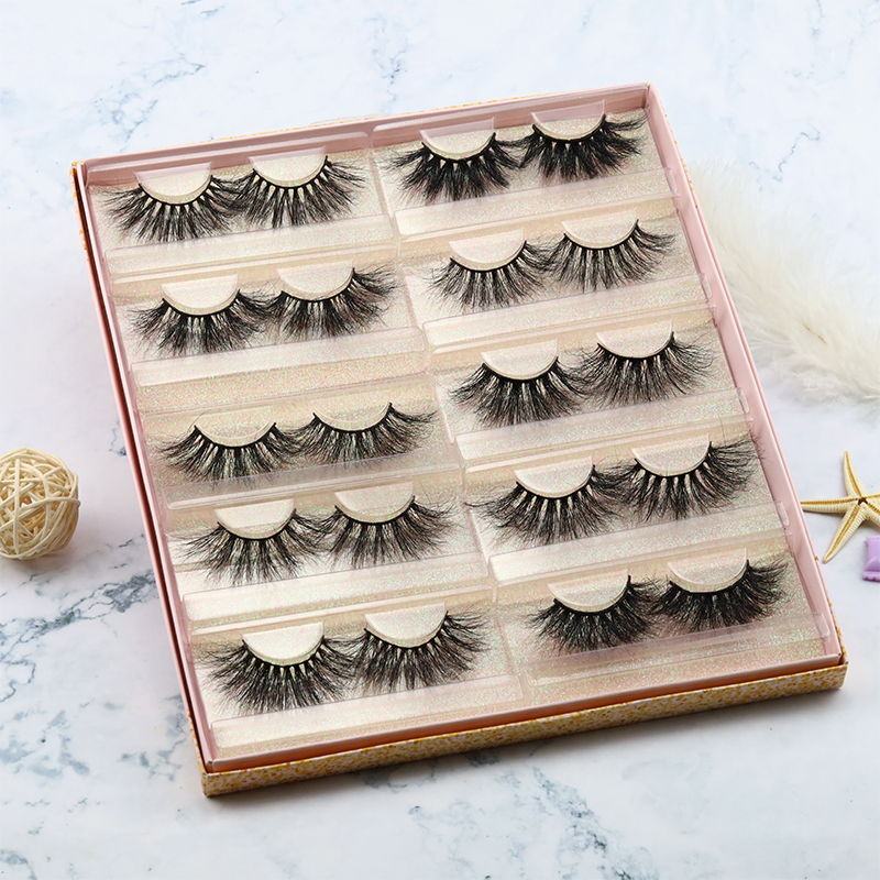 Best quality 25mm 3D mink eyelashes factory price JN