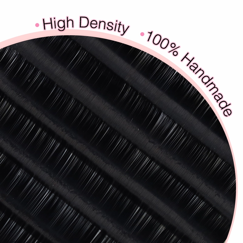 High Density 100% Handmade Matte Black Volume Classic Eyelash Extensions