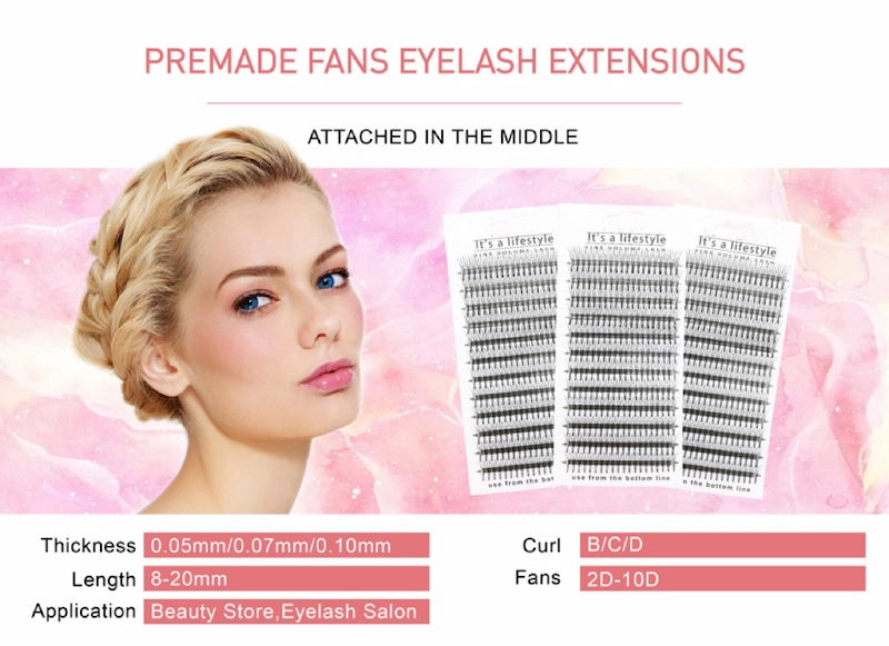 Inquiry for private label best eyelash extensions 3d,4d,5d,6d,8d,10d premade volume fans supplier JN01