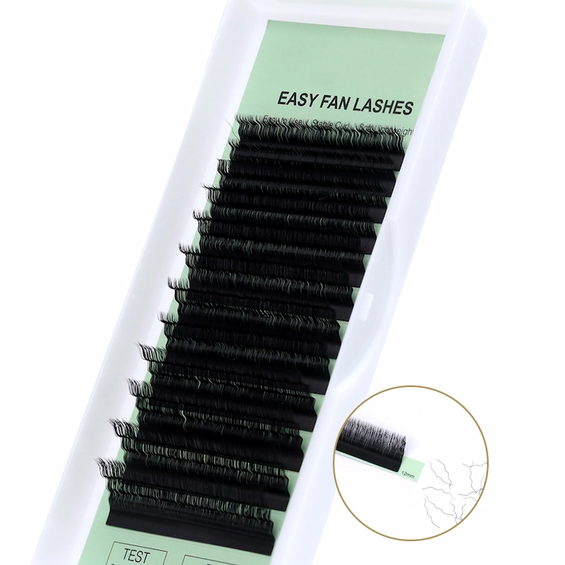 High Quality Fluffy Wool Roll Shaped Wavy Lash Extensions