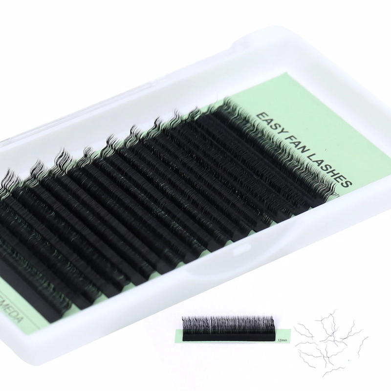 High Quality Fluffy Wool Roll Shaped Wavy Lash Extensions